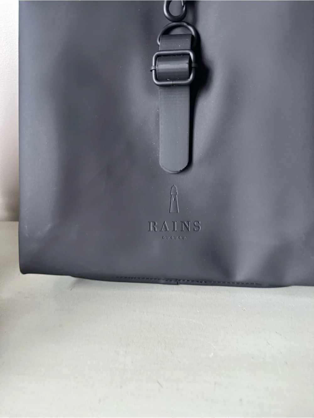 Rains backpack black